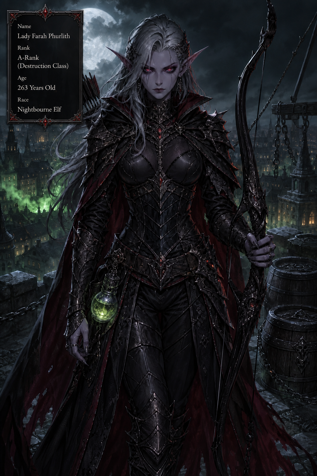 Lady Farah Phurlith character dossier